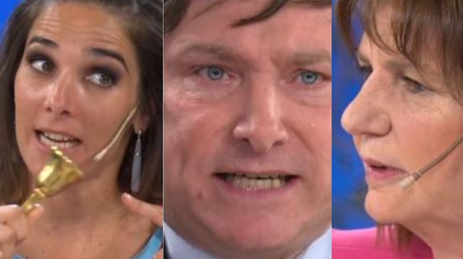Juana Viale tuvo que intervenir en una fuerte pelea entre Patricia Bullrich y Javier Milei