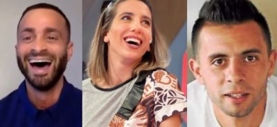 “Nos vamos turnando”, Martín Baclini y Matías Defederico “se agradecen” por Cinthia Fernández