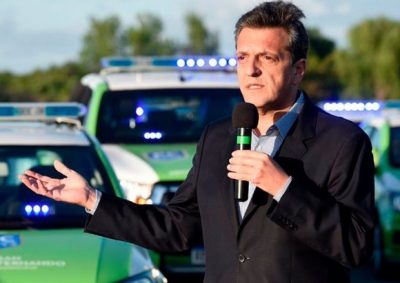 Sergio Massa: “Cada vez que un vecino es víctima de un delito ganan los delincuentes”