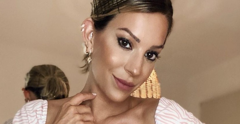 En lencería de cuero, Noelia Marzol hizo una danza erótica