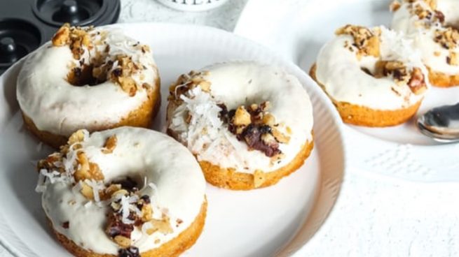 Donuts de batata: una vuelta saludable (y deliciosa) de un clásico