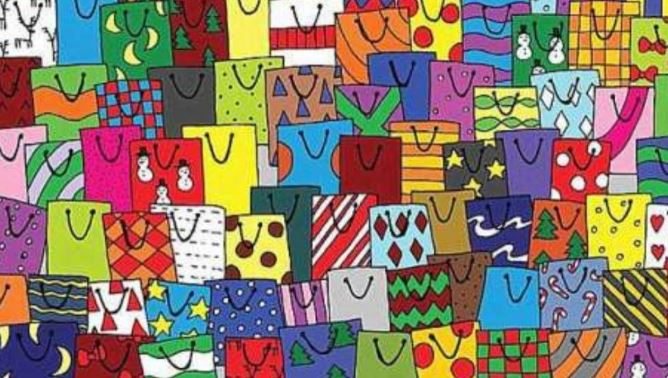 Reto viral: encontrar la revista escondida entre miles de bolsas (im-po-si-ble)