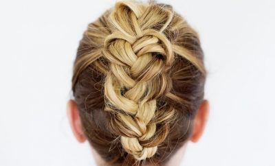 Messy Rolled Up Bun: un peinado tan elegante como espectacular