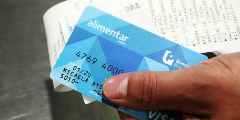 En diciembre se duplicará el monto de la Tarjeta Alimentar