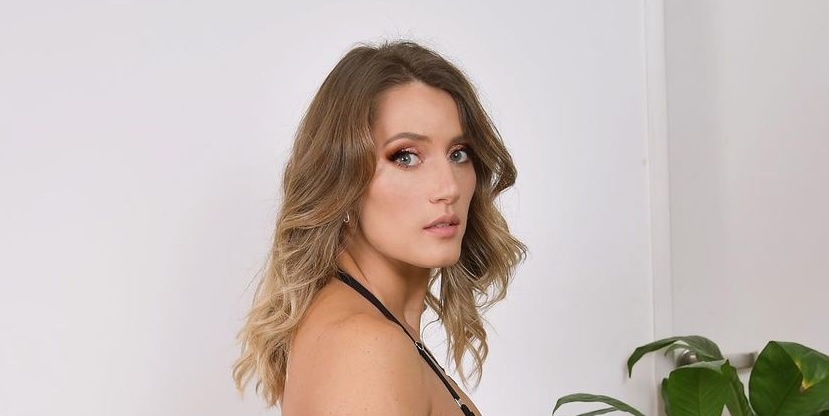 Mica Viciconte deslumbró con un vestido color menta casi de novia