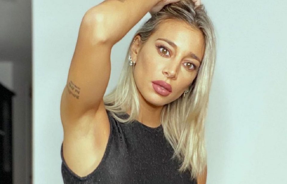 Boca abajo en el pasto, Sol Pérez empezó la semana tomando sol con una microbikini