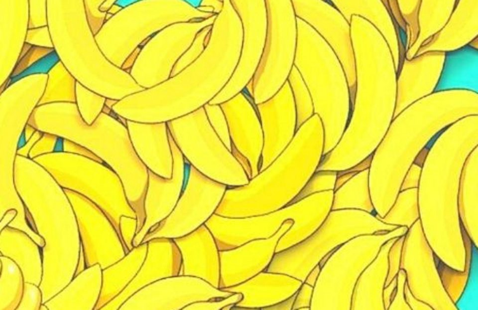 Reto visual: encontrar la serpiente que se esconde entre las bananas (un desafío venenoso)