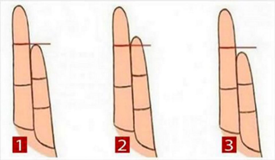 Dime la longitud de tu dedo anular y te diré cosas (demasiado) íntimas de tu personalidad