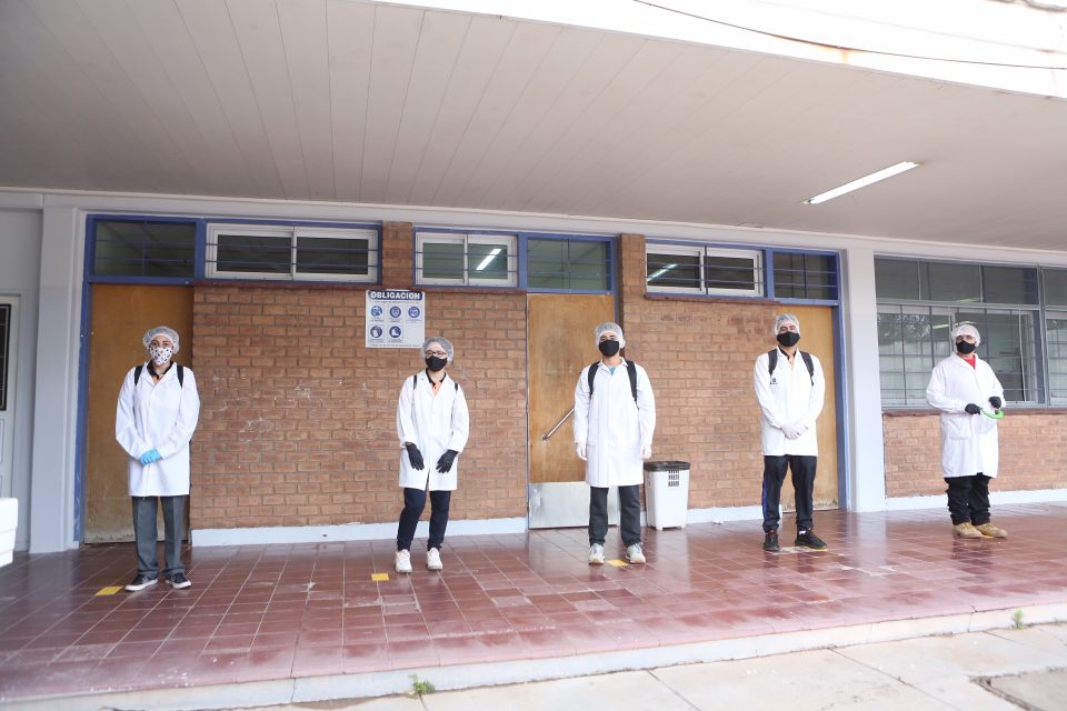 En Mendoza comenzaron las prácticas en escuelas técnicas