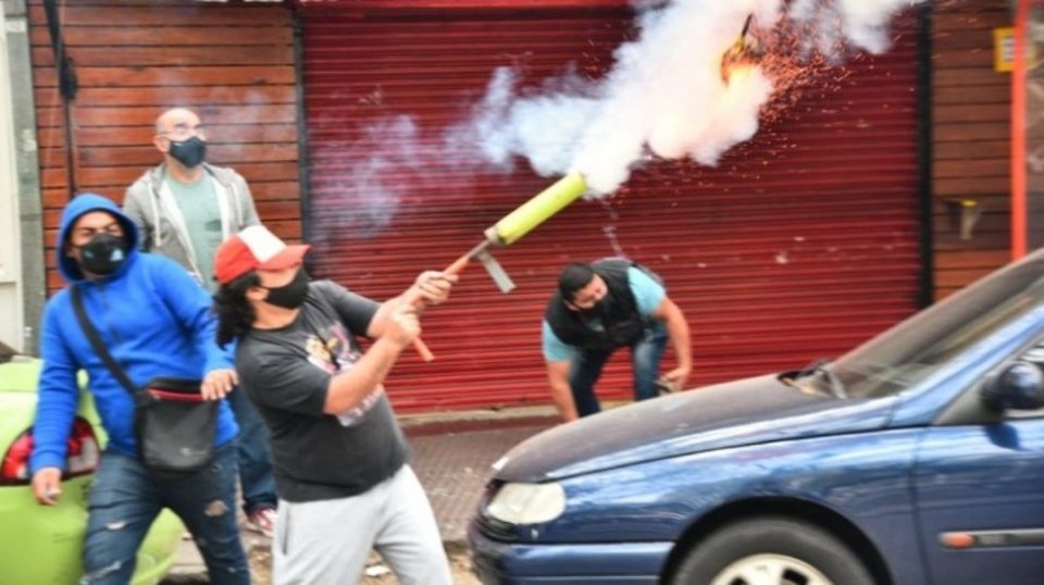Conflicto municipal en Córdoba: echaron al empleado que usó un mortero en una marcha