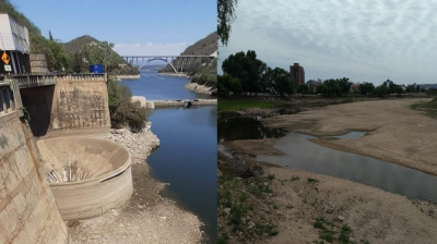 Crisis hídrica en Córdoba: Preocupa la situación en Villa Carlos Paz