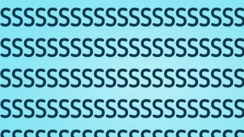 Reto viral: encontrar el símbolo $ entre las S (te van a estallar los ojos)