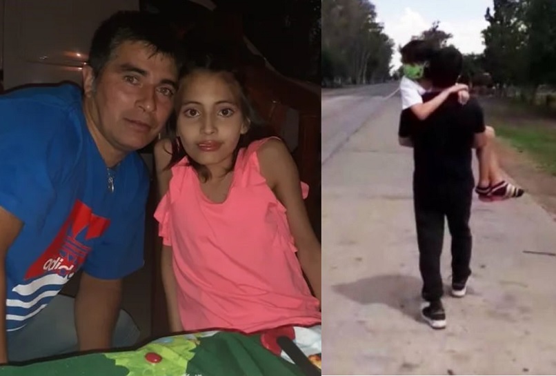 Abigail Jiménez recibió el año con familiares y su padre aseguró que su estado de salud “es un milagro de Dios”