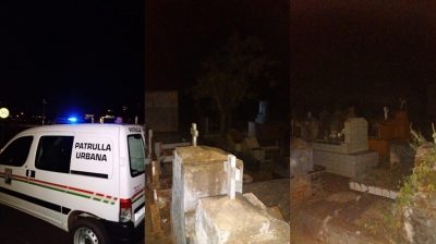 Divisaron a una mujer vestida de blanco en medio de un cementerio y crecen las teorías paranormales