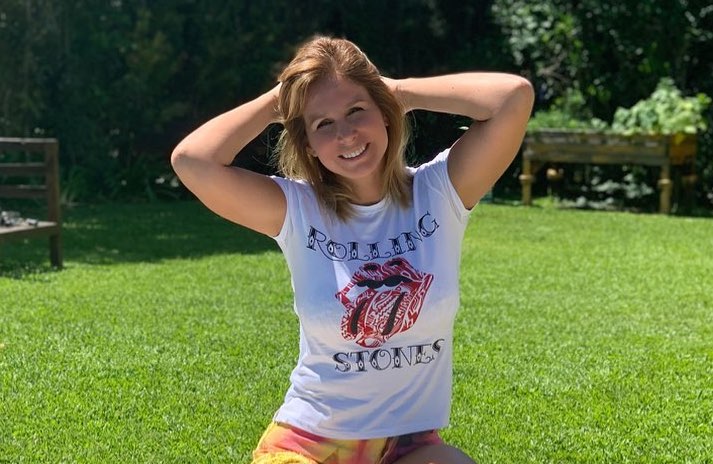 En enteriza y colaless, Fernanda Vives puso de rodillas al verano: “Tranqui”