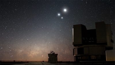 Júpiter, Saturno y Mercurio podrán verse desde la Tierra en los próximos días