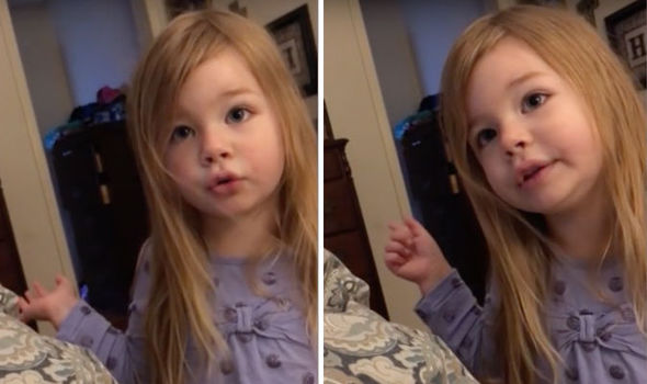 Video: una nena de tres años retó a su papá por no bajar la tapa del inodoro