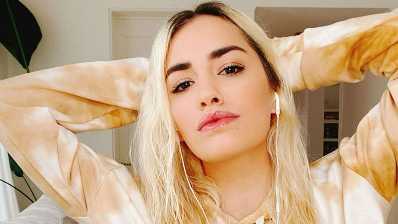 Lali Espósito apostó por un sensual look para conquistar España