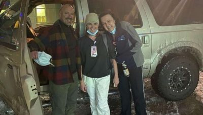 Médicos atravesaron una desoladora tormenta de nieve para salvar la vida de un bebé prematuro