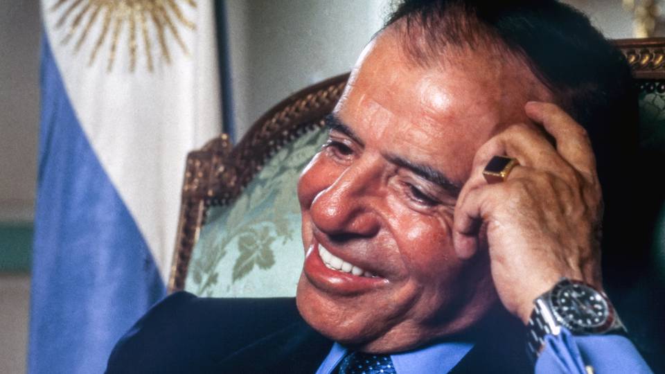 La historia detrás del “viaje a la estratósfera” de Carlos Menem