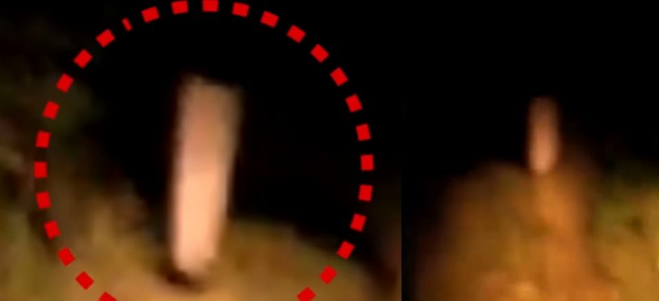 Captan el momento exacto en que aparece un fantasma en la ruta (y la gente entra en pánico)