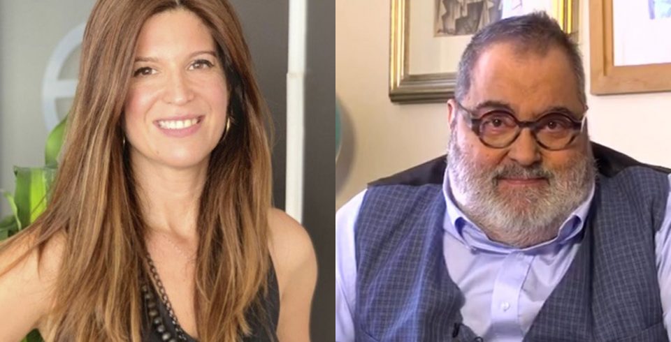 Salió a la luz la primera foto de Jorge Lanata junto a su novia, Elba Marcovecchio